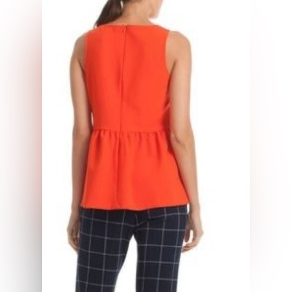 Trina Turk Judah Peplum Tank. Sz XL - Picture 2 of 9